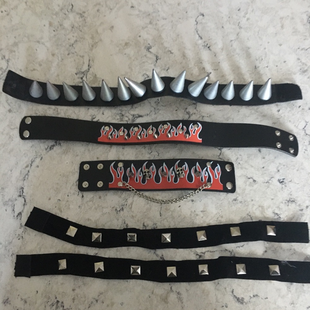 🎃Punk rocker accessories